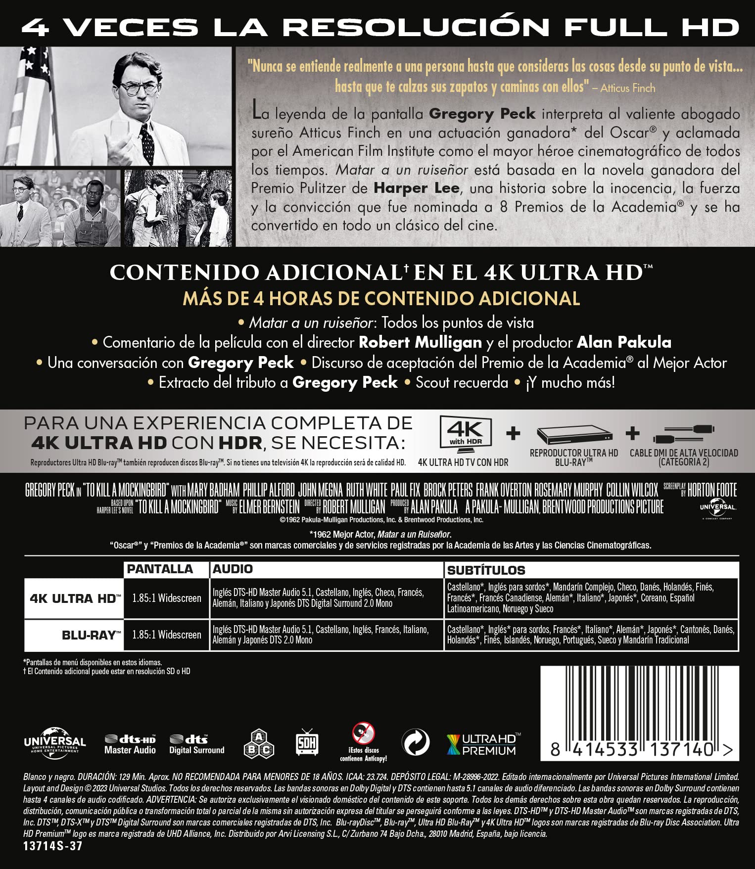 Matar a un ruiseñor (4k UHD+BD) - BD - Image 2