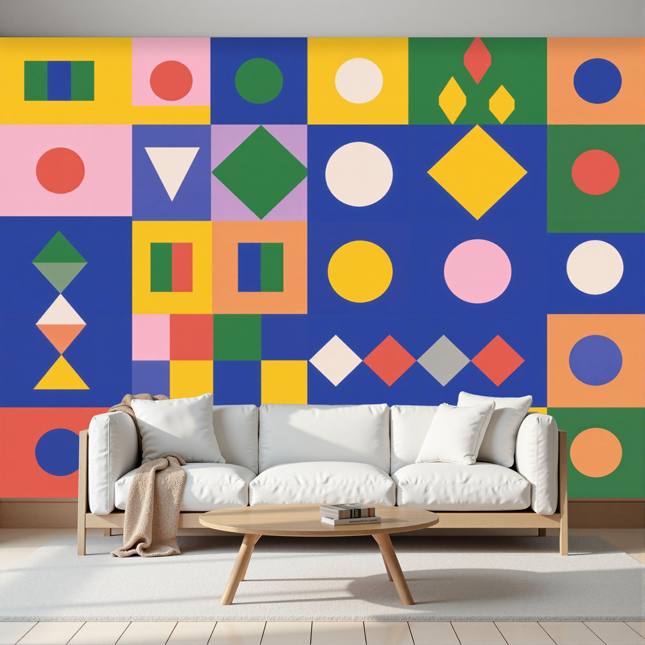 Tapisserie murale moderne 400x280cm pour transformer votre chambre