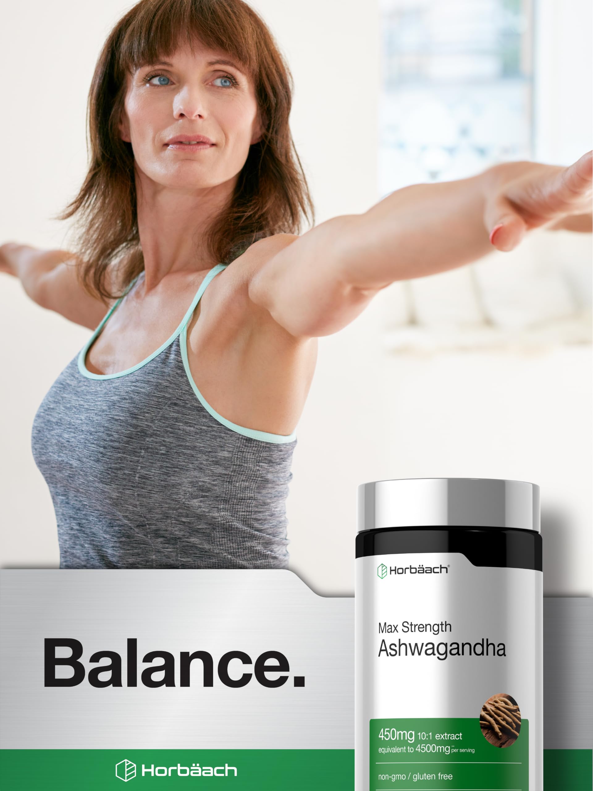 Horbäach Ashwagandha Supplement | Max Strength | 120 Capsules — Amazon image 6