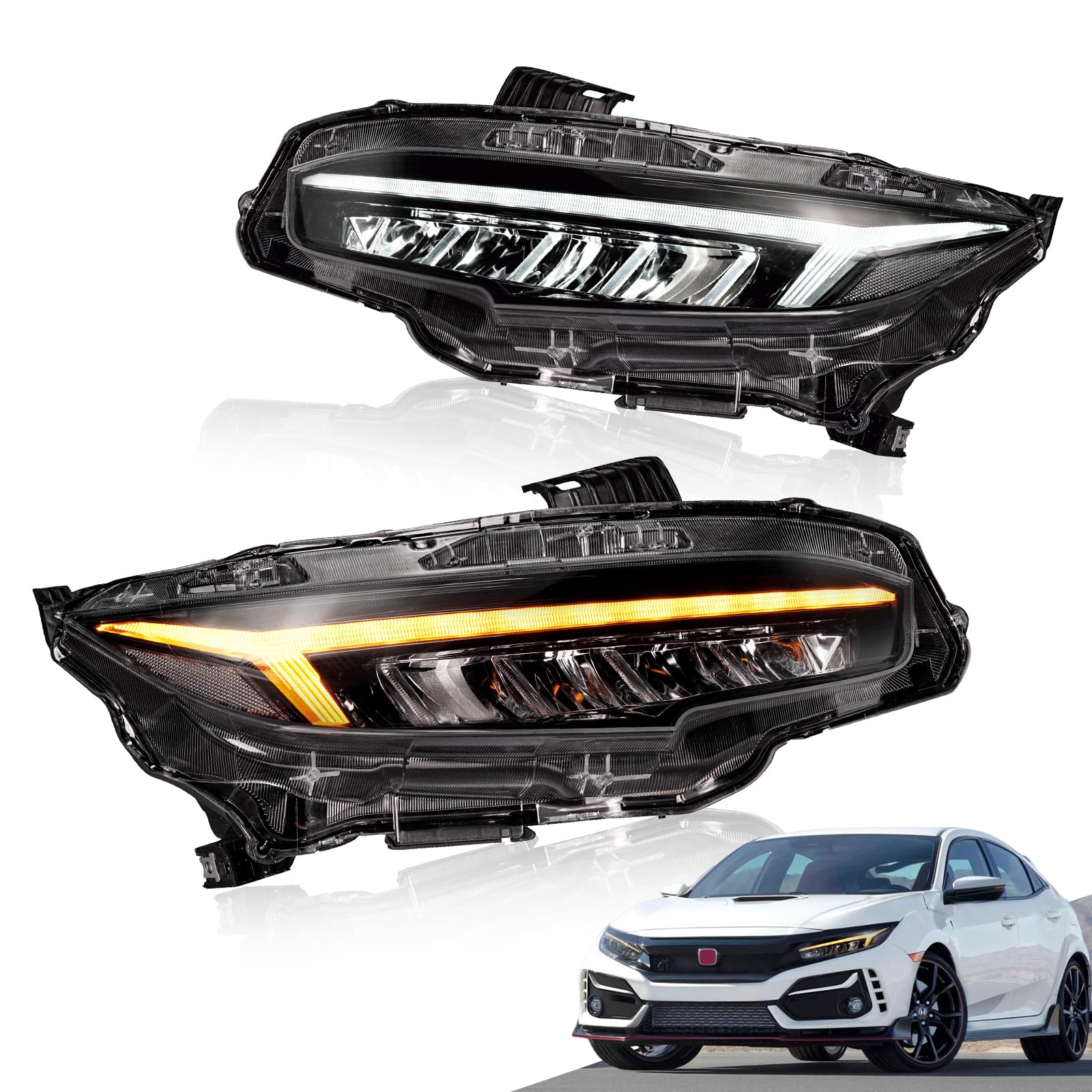 Faro Led Honda Civic 2019 2020 2021 | Envío Gratis