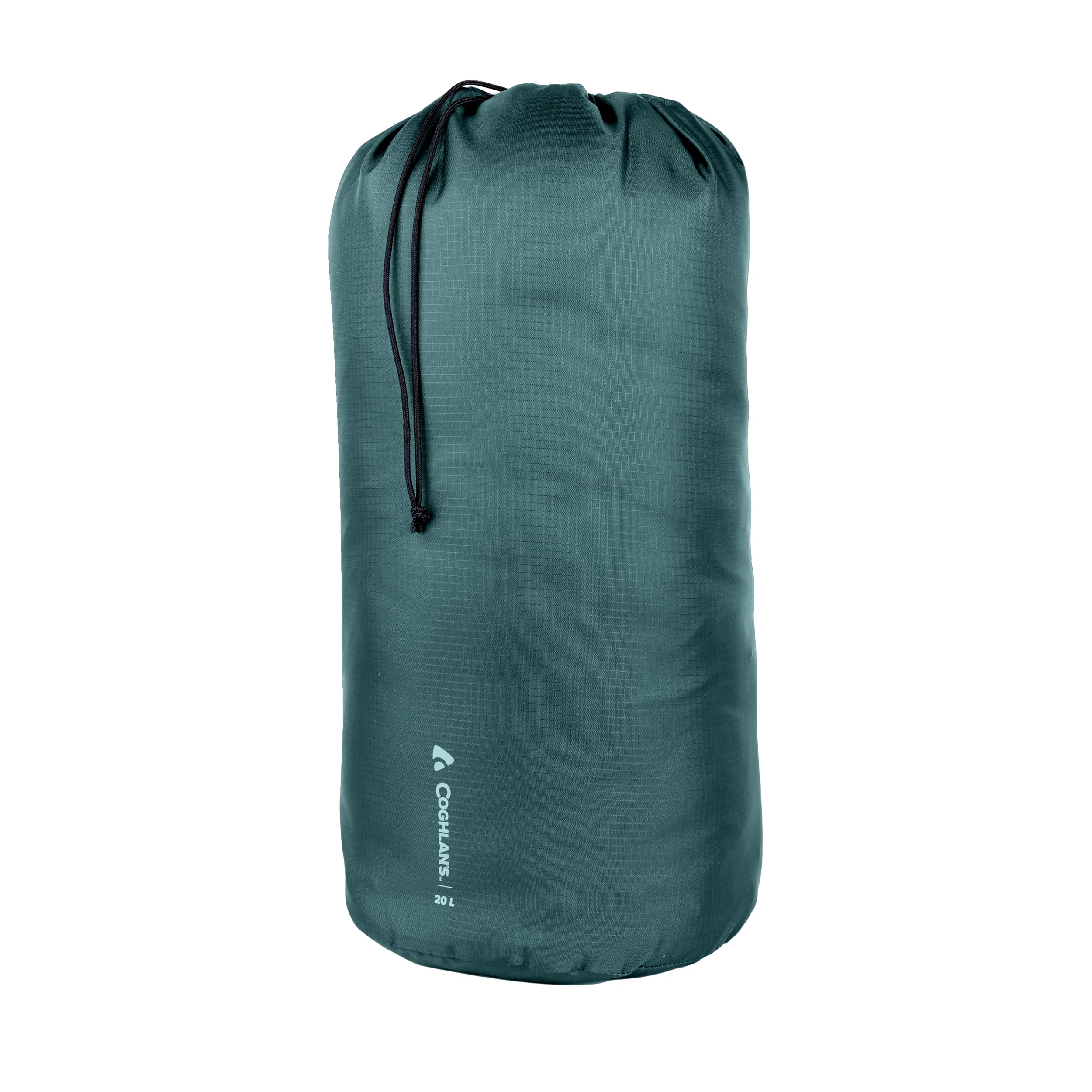 Coghlan's 20L Stuff Bag – Durable Ripstop Drawstring Sack with Water-Resistant Coating – Lightweight Outdoor Bag for Organizing Camping, Hiking, Backpacking, and Travel Gear
