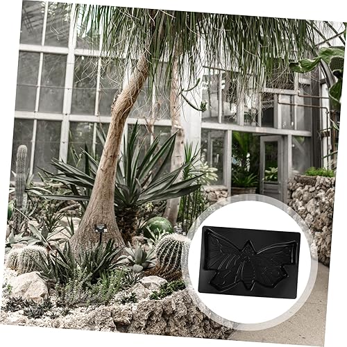 Miniatura 8 de MERRYHAPY Molde del fabricante de la trayectoria del molde del cemento concreto de la forma de la mariposa del pavimento para la creación de la