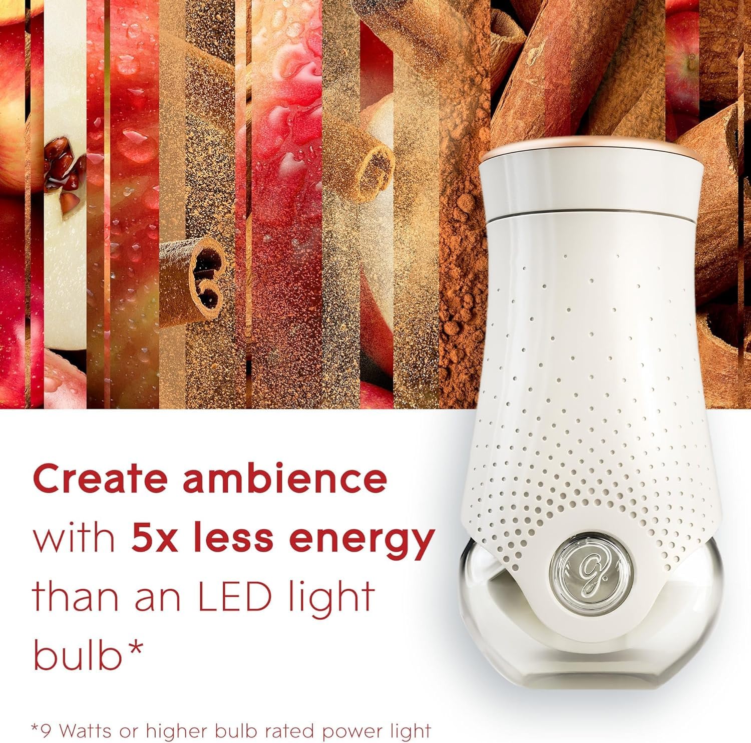 glade Electric Plug In Refill 20 ml – Warm Apple Pie, confezione da 4