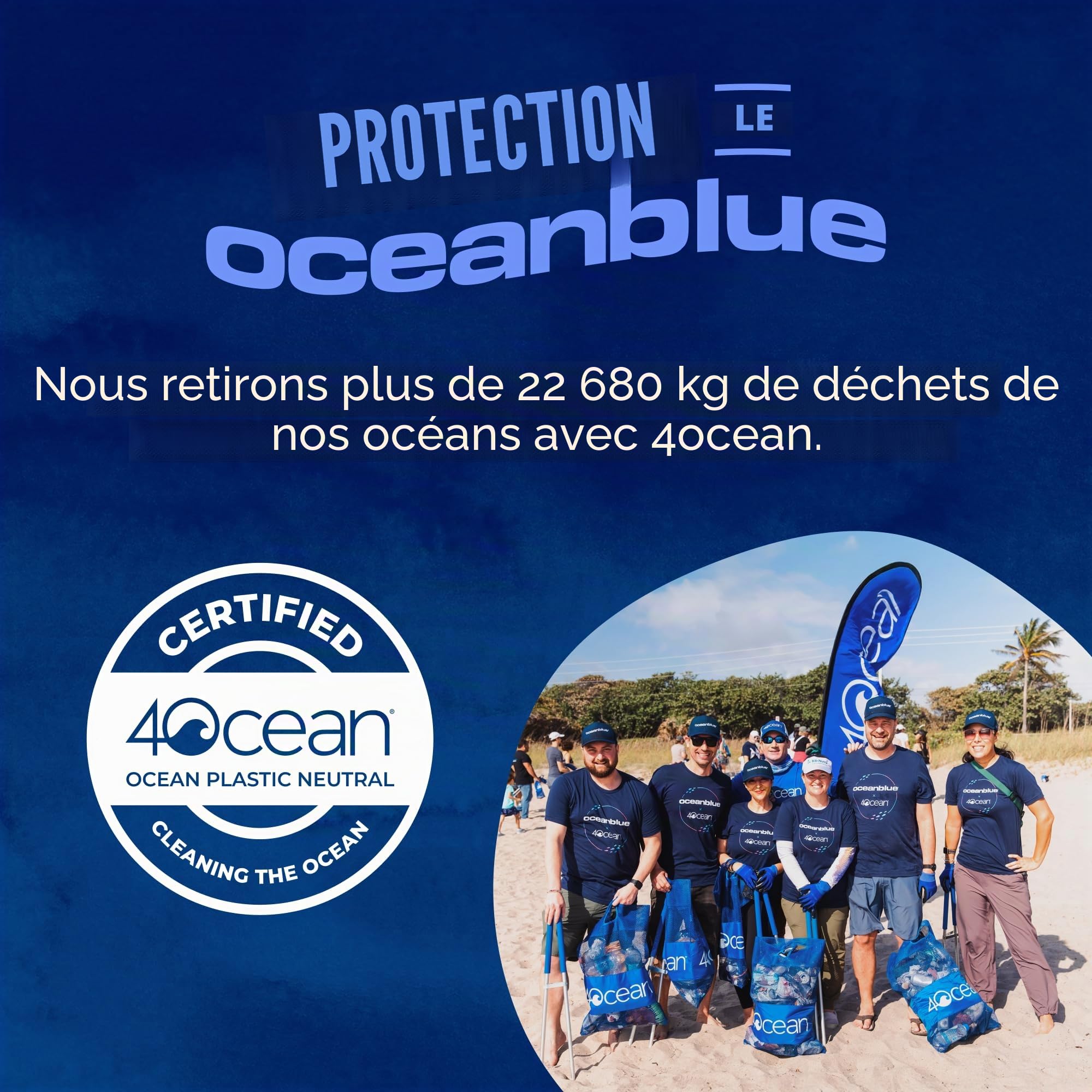 Océan bleu - Omega - 3 2100 olcénique optimisé Saveur orange naturelle 2100 mg - 60 Gélules