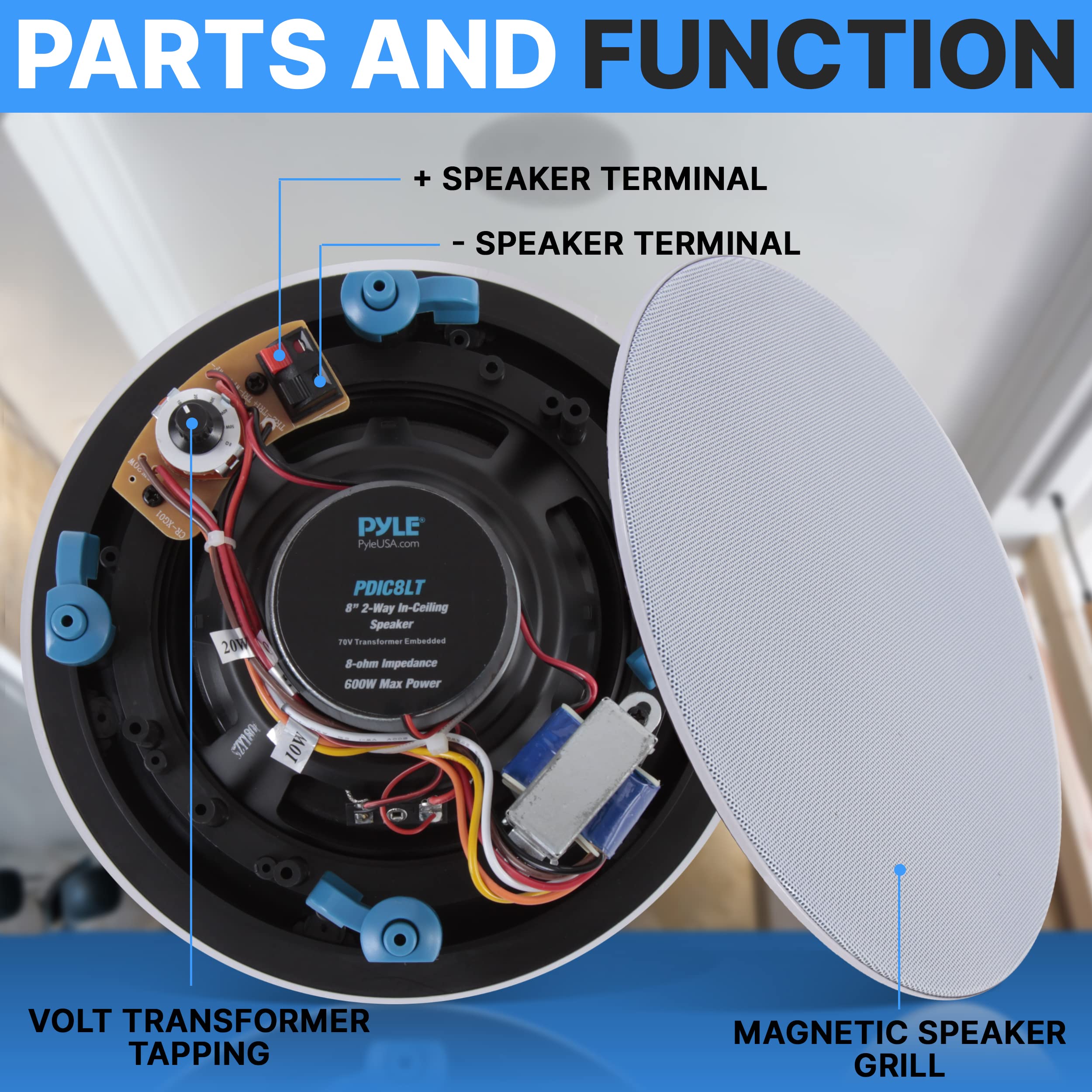 C-8IW 8インチ（200mm）壁埋め込み型スピーカー jbl-6icdt-main.jpg
