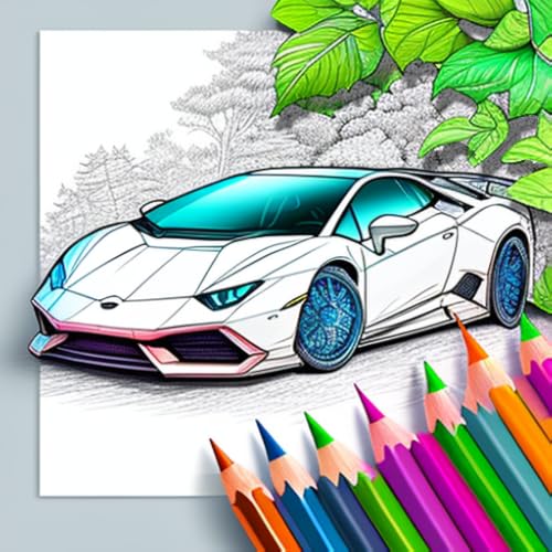 Super Car Coloring App