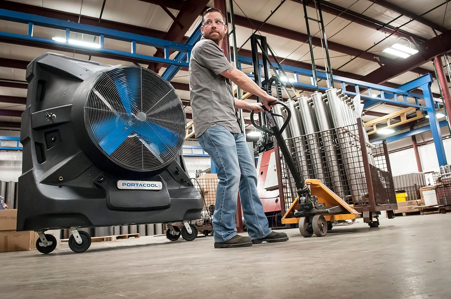 Portacool PACJS2701A1 Jetstream 270 Portable Evaporative Cooler, Black