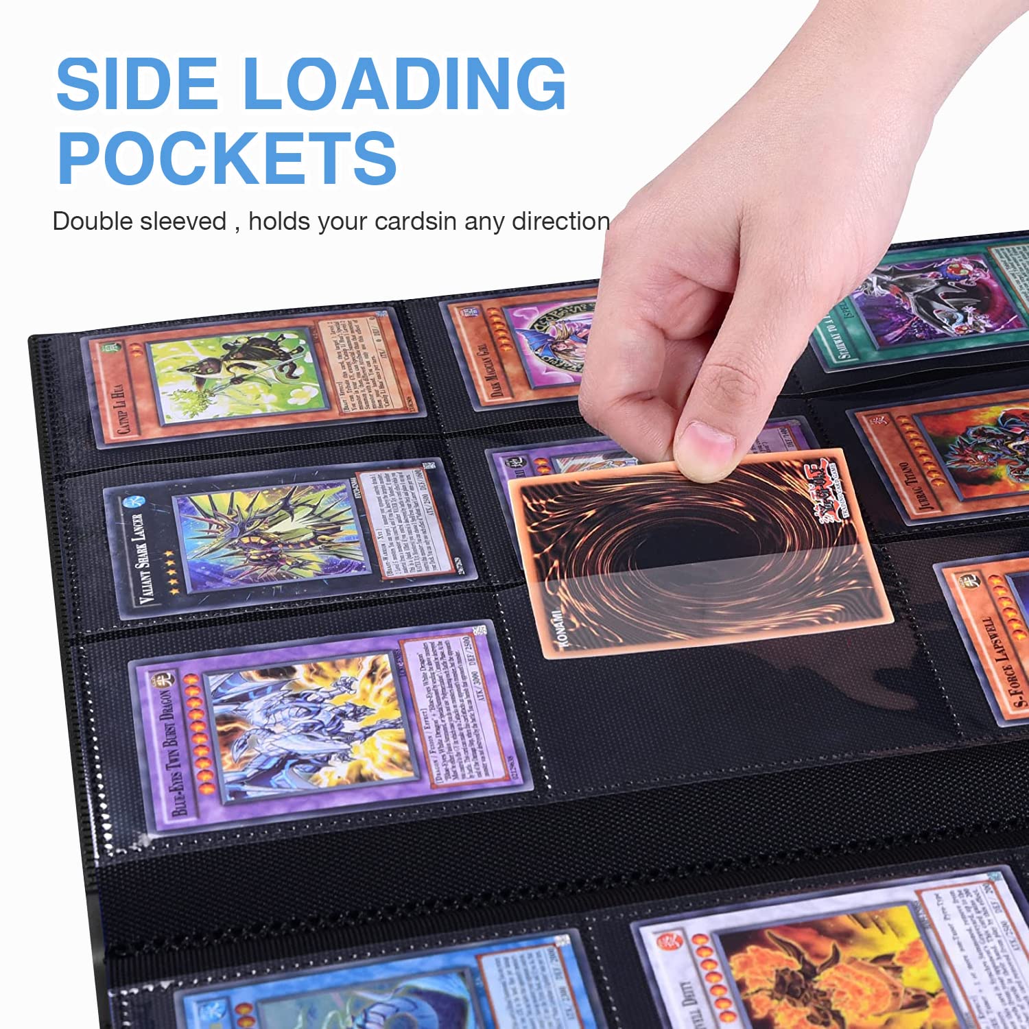 Amazon.com: LIUDU Card Binder 9-Pocket,360 Pockets Game