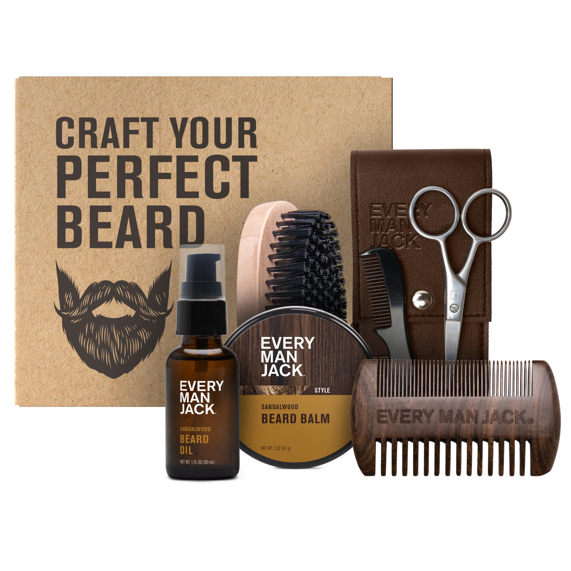 Every Man Jack Beard Care Gift Set for Men