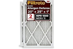 Breathe Easy with Filtrete Home Air Filter 20x25x1