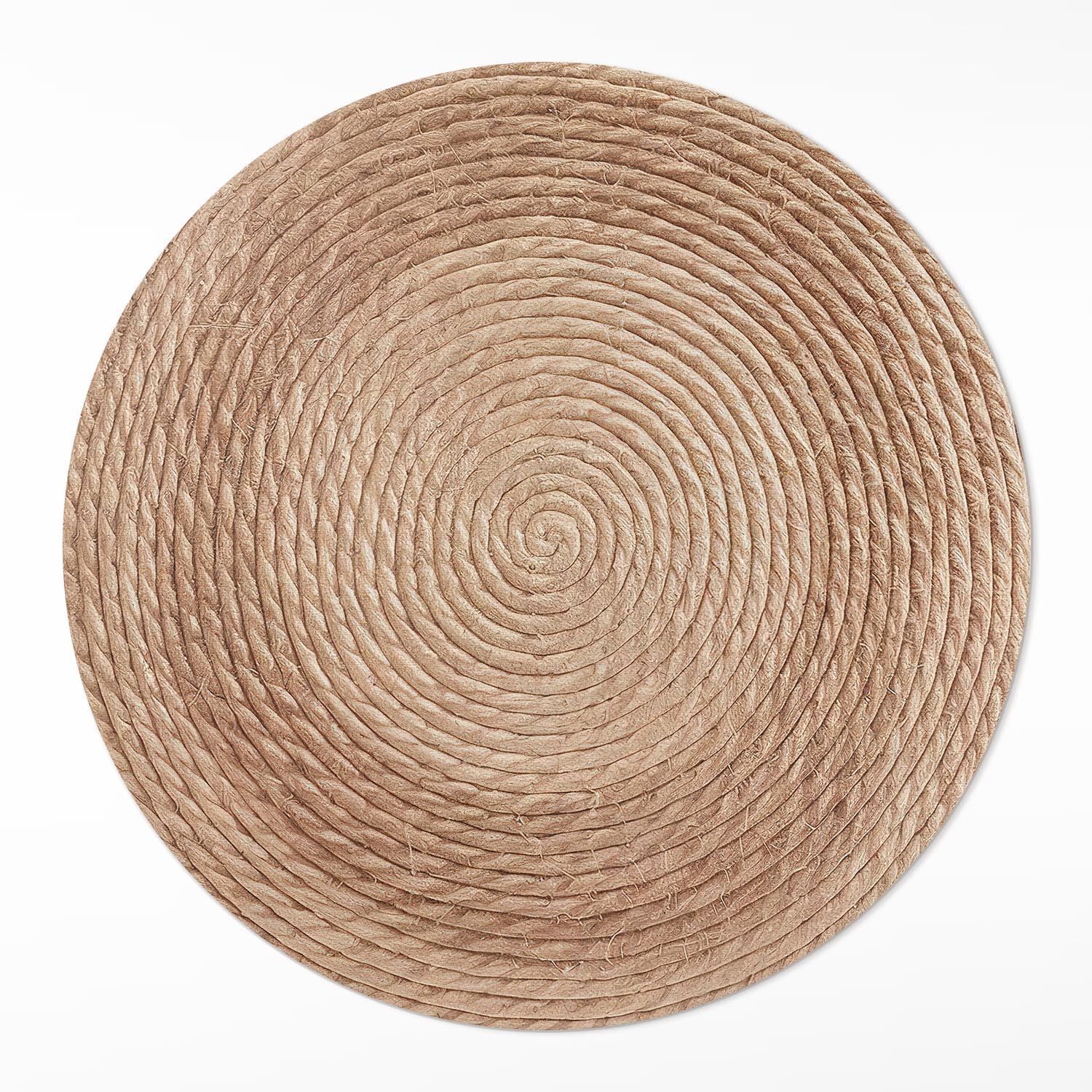 Tapis du sol vinyle ø140 cm pour cuisine et salon résistant lavable motif chaîne