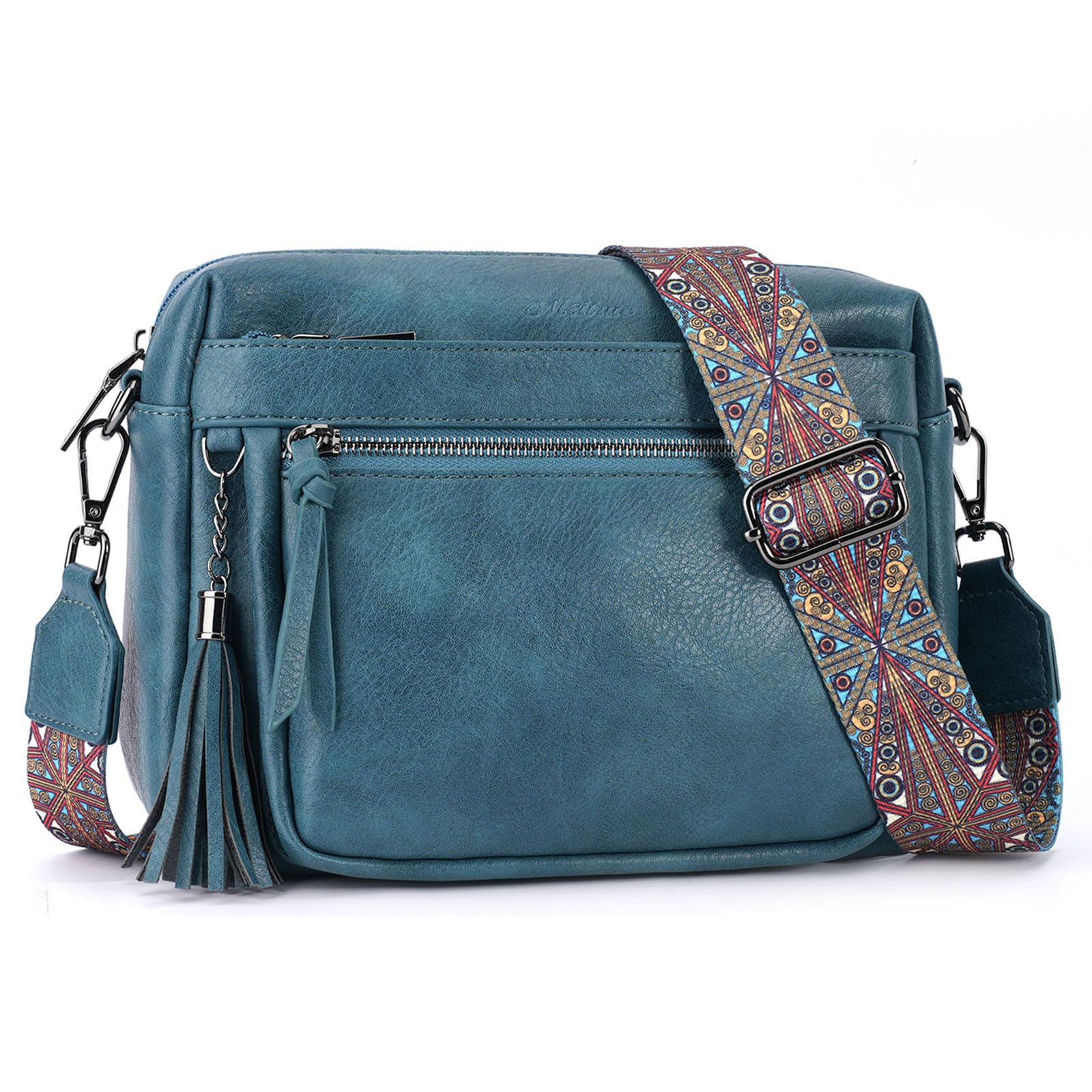 YOVIEE Crossbody Bags for Women Trendy Leather Crossbody Purse Shoulder Handbags Butterfly Design — view 11