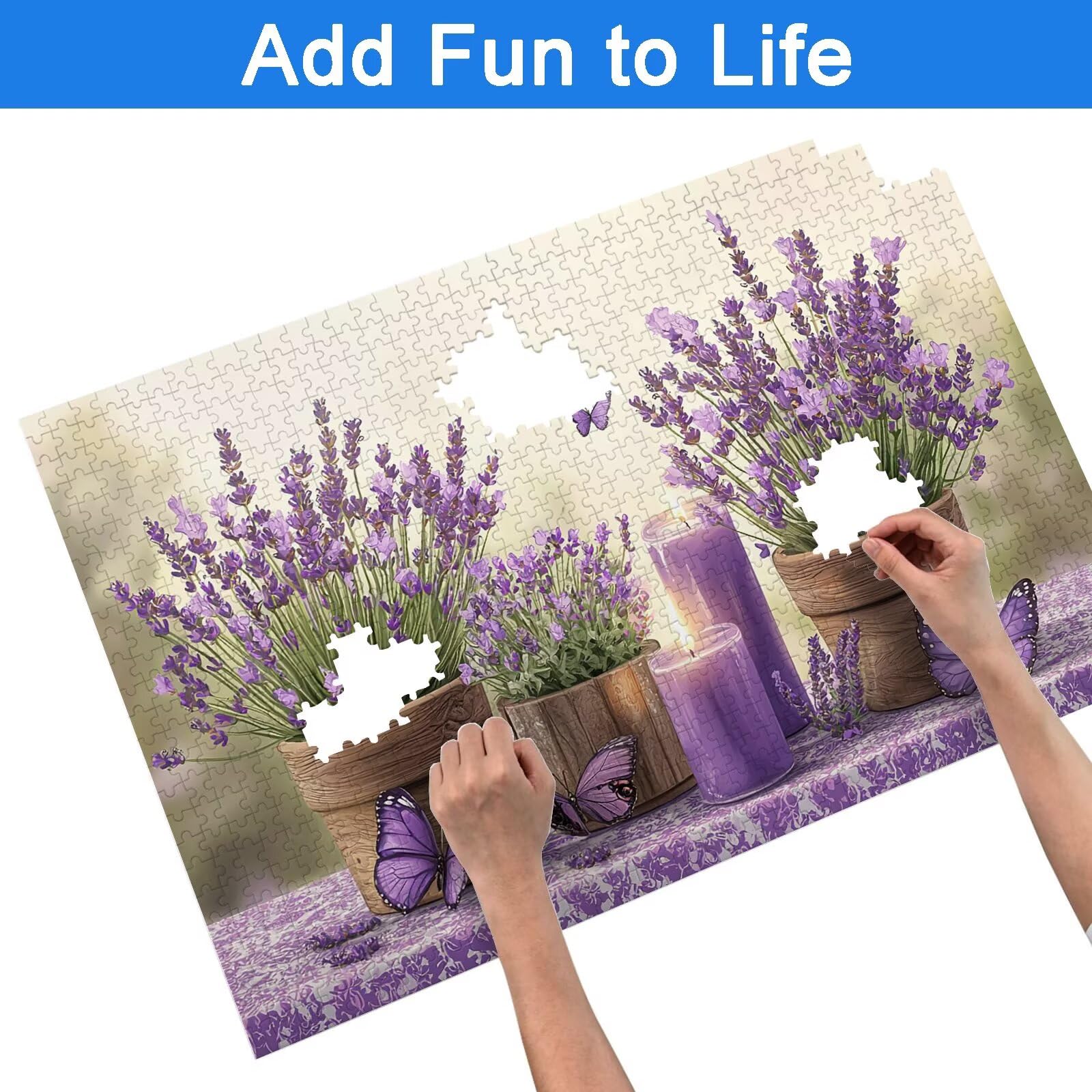Puzzle 5000 Pezzi Fiore, Puzzle Zen 5000 Pezzi Arte per Adulti e Bambini, Misura: 156.5x105.5 cm, Puzzles Legno per Adulti con Squisita Scatola di Imballaggio, Idea Regalo Donna, Regalo Uomo, -9067