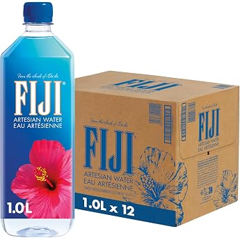 FIJI Natural Artesian Water Bottles 12 x 1 Litre