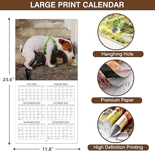 Miniatura 3 de Calendario de escritorio 2024, enero de 2024 a diciembre de 2024, calendario de escritorio grande de 12 meses 2024, 17 x 12 pulgadas, calendario de