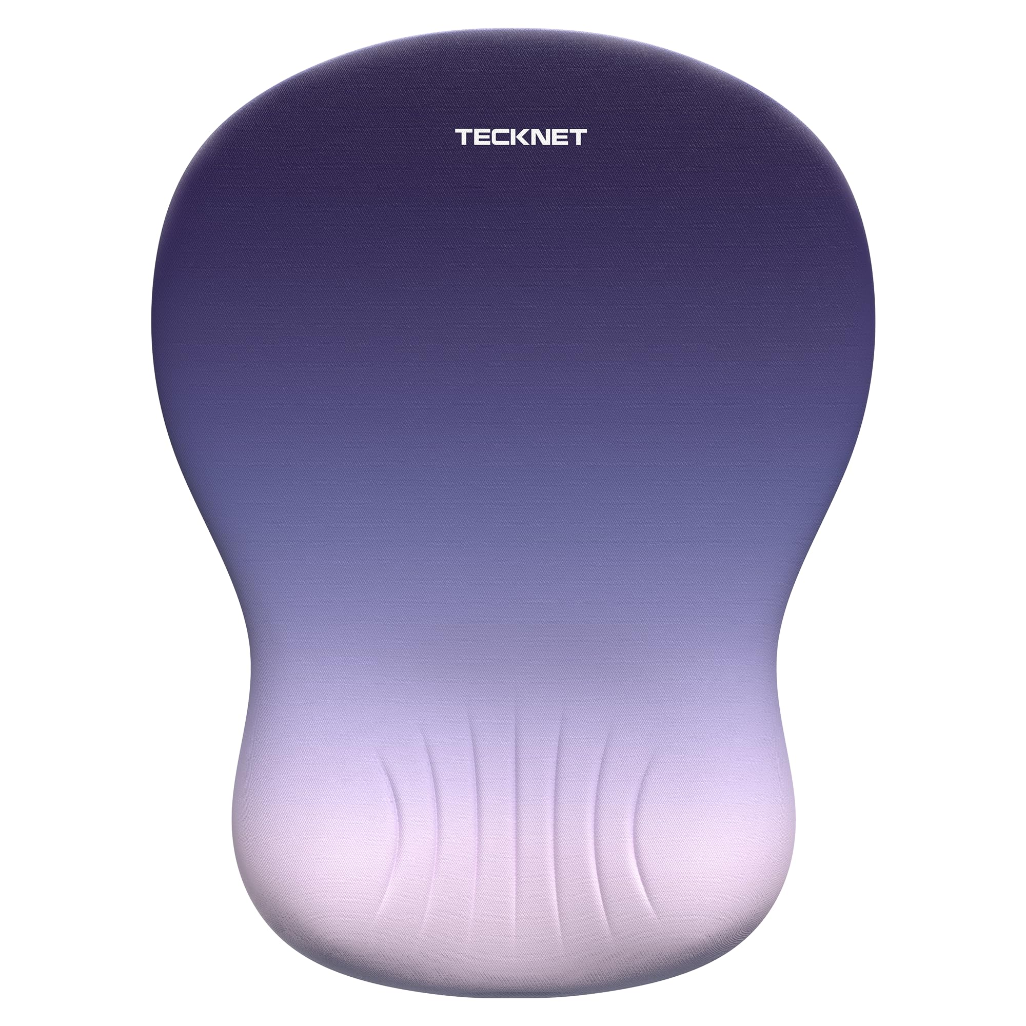TECKNET Ergonomisches Mauspad mit Handauflage – Memory-Schaum Handgelenkstütze, rutschfeste PU-Basis, Gaming & Büro Mausunterlage für PC & Laptop