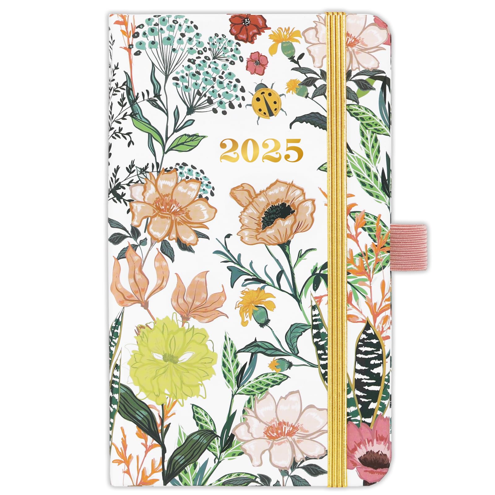 2025-2026 Pocket Planner/Calendar - July 2025 - June 2026, Pocket Calendar 2025-2026, Academic Weekly Monthly Planner, 6.3''×3.8'', Pen Loop, 2 Book Marks, Elastic Closure, Note Pages