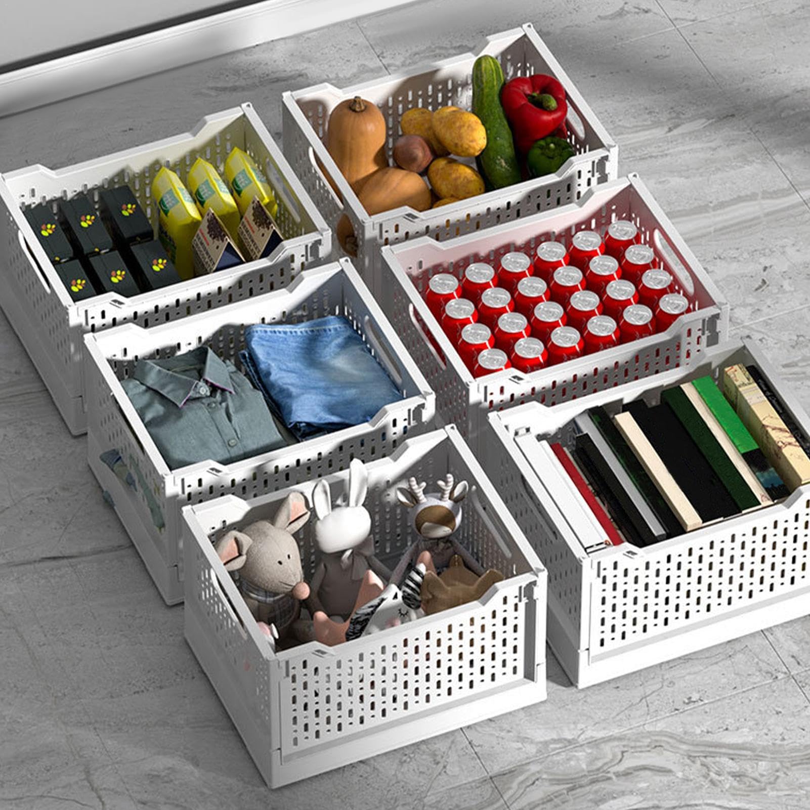 Panier à roulettes, panier à roulettes portable, panier de rangement sous le lit, panier métallique sur roulettes, 28 x 29 x 38,5 cm, blanc, gris, bac de rangement pour dortoir d'étudiant,