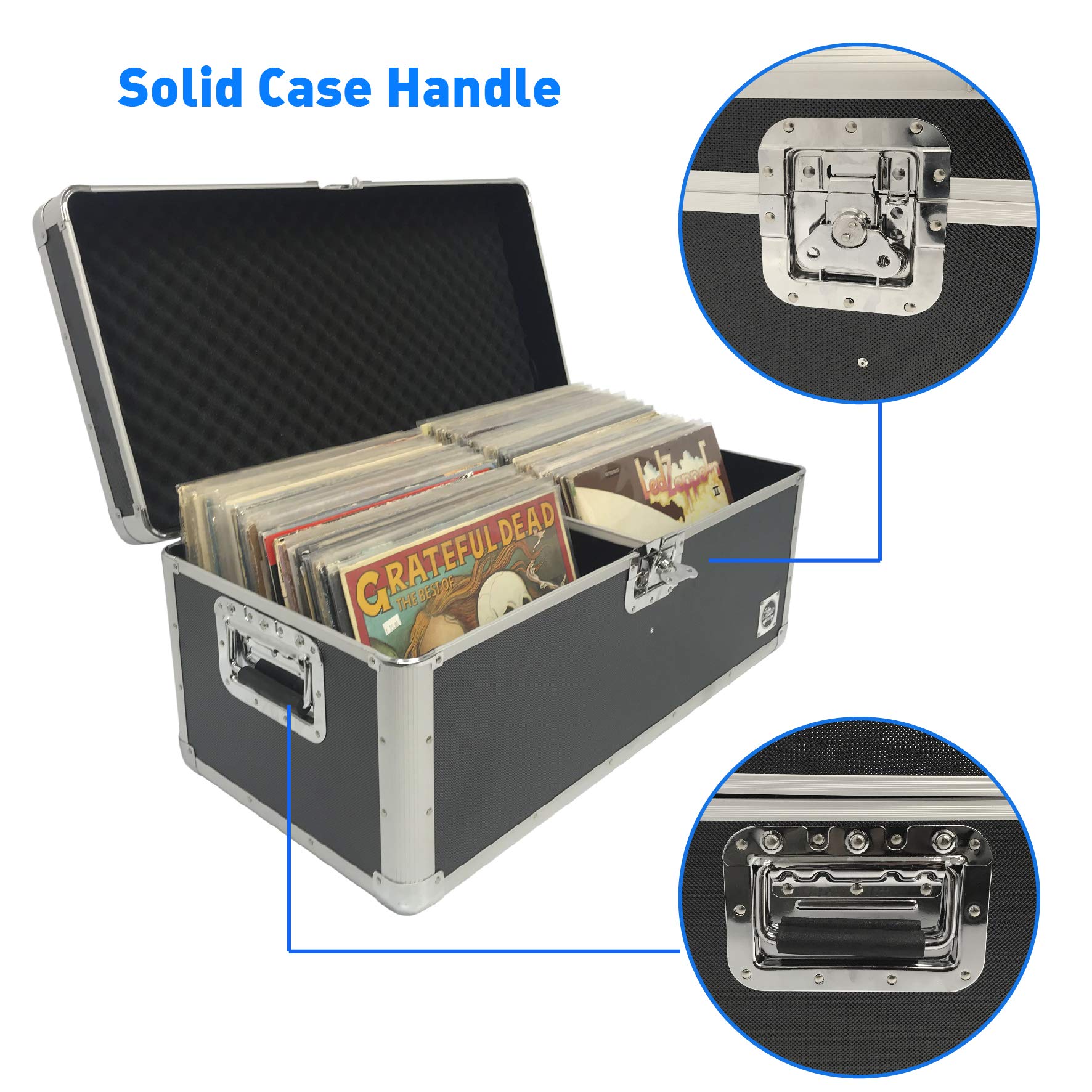 Buy EasyGo Products Classic Acts Vinyl Record Album Storage Case