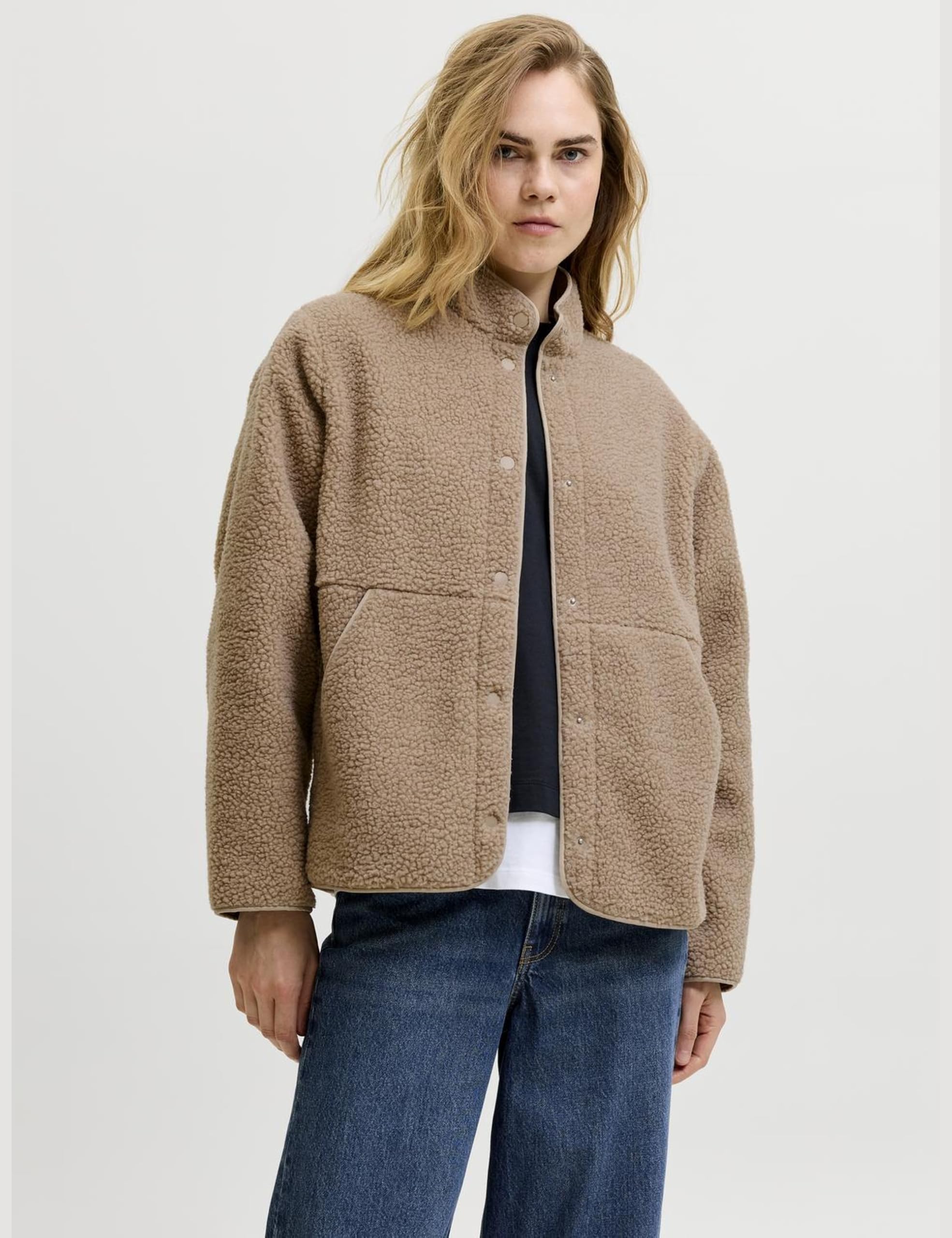 JJXX Damen Jxvera Teddy Jacket Otw Sn Jxvera Teddy Jacket Otw Sn (1er Pack)