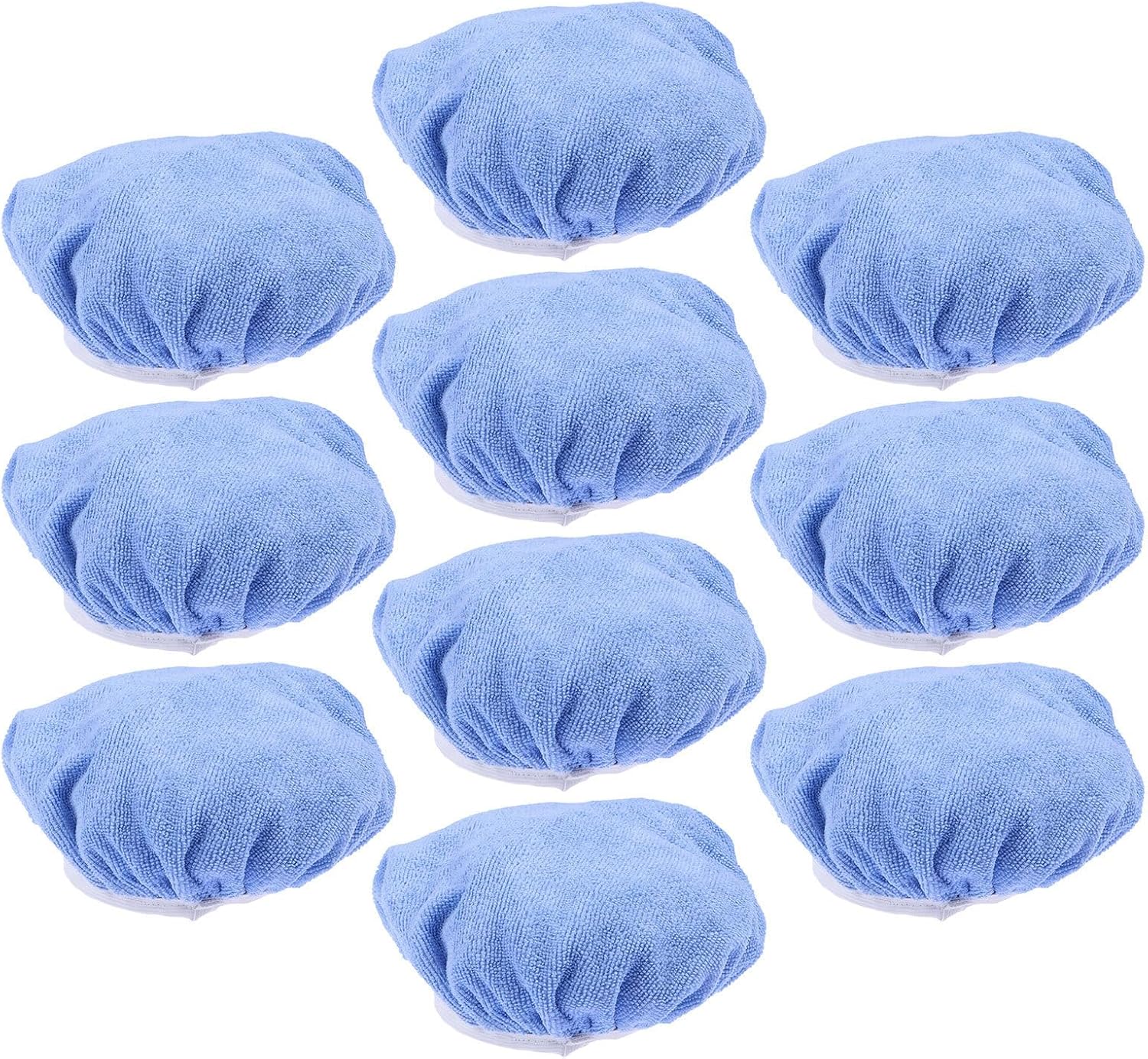 10pcs Car Polishing Pad Covers Microfiber for Vehicle Waxing