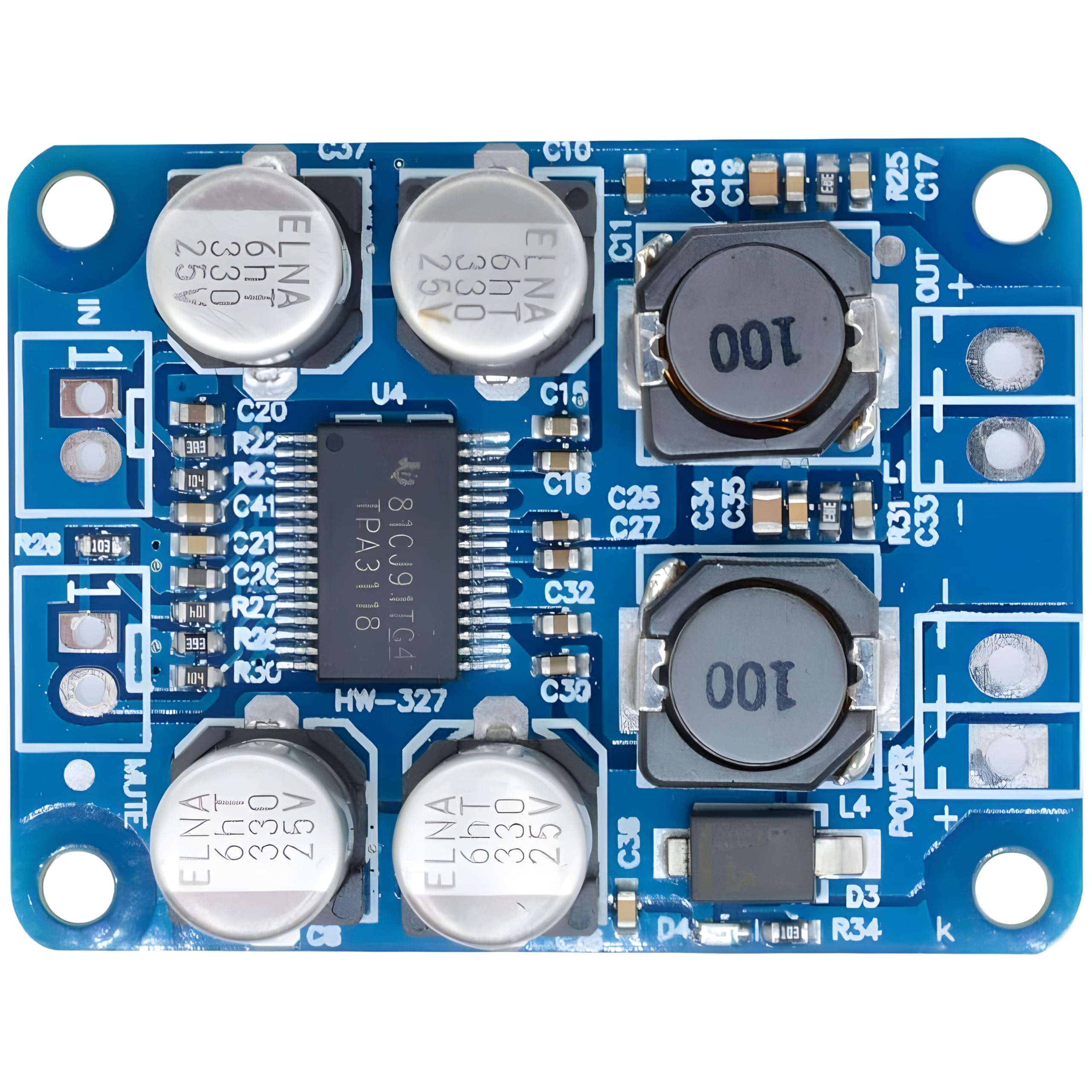 Hexonix TPA3118 Mono Digital Audio Amplifier 1 x 60W Class D Power Amplifier Module 12V/24V DC With 28-Pin Design-image-35