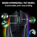 Razer Basilisk V3 Pro - Customizable Wireless Gaming Mouse HyperScroll Tilt Wheel (Focus Pro 30K Optical Sensor, 13-Zone Chroma Lighting, 10+1 Programmable Buttons) Black - 4