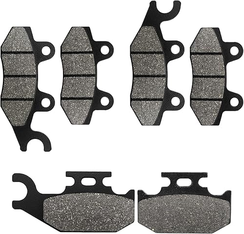 Miniatura 7 de ZICOO Pastillas de Freno Delantero y Trasero para Yamaha Rhino 660 450 YXR660 YXR450 4x4 Raptor 700 700R YFM700 YFM700R