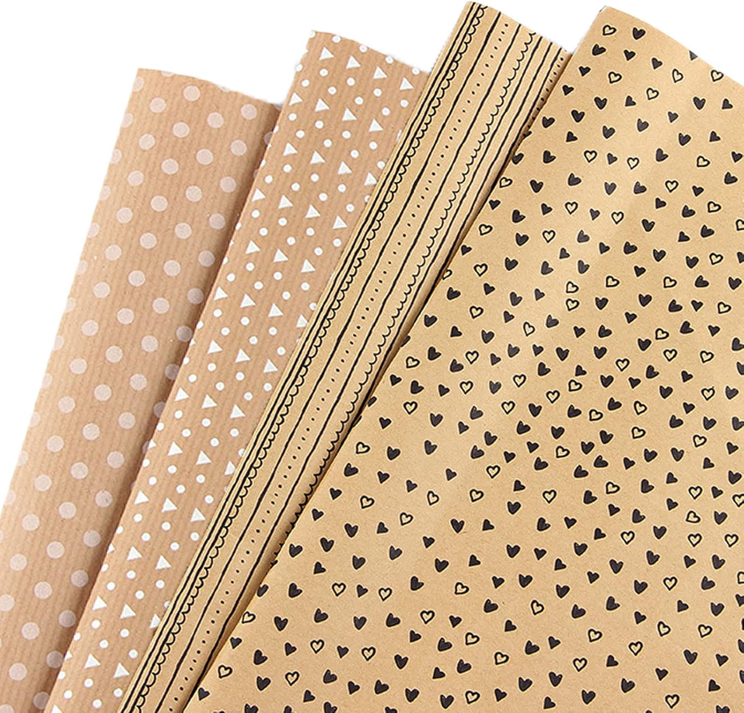 Aimto Wrapping Paper Birthday Wrapping Paper Sheets,Kraft