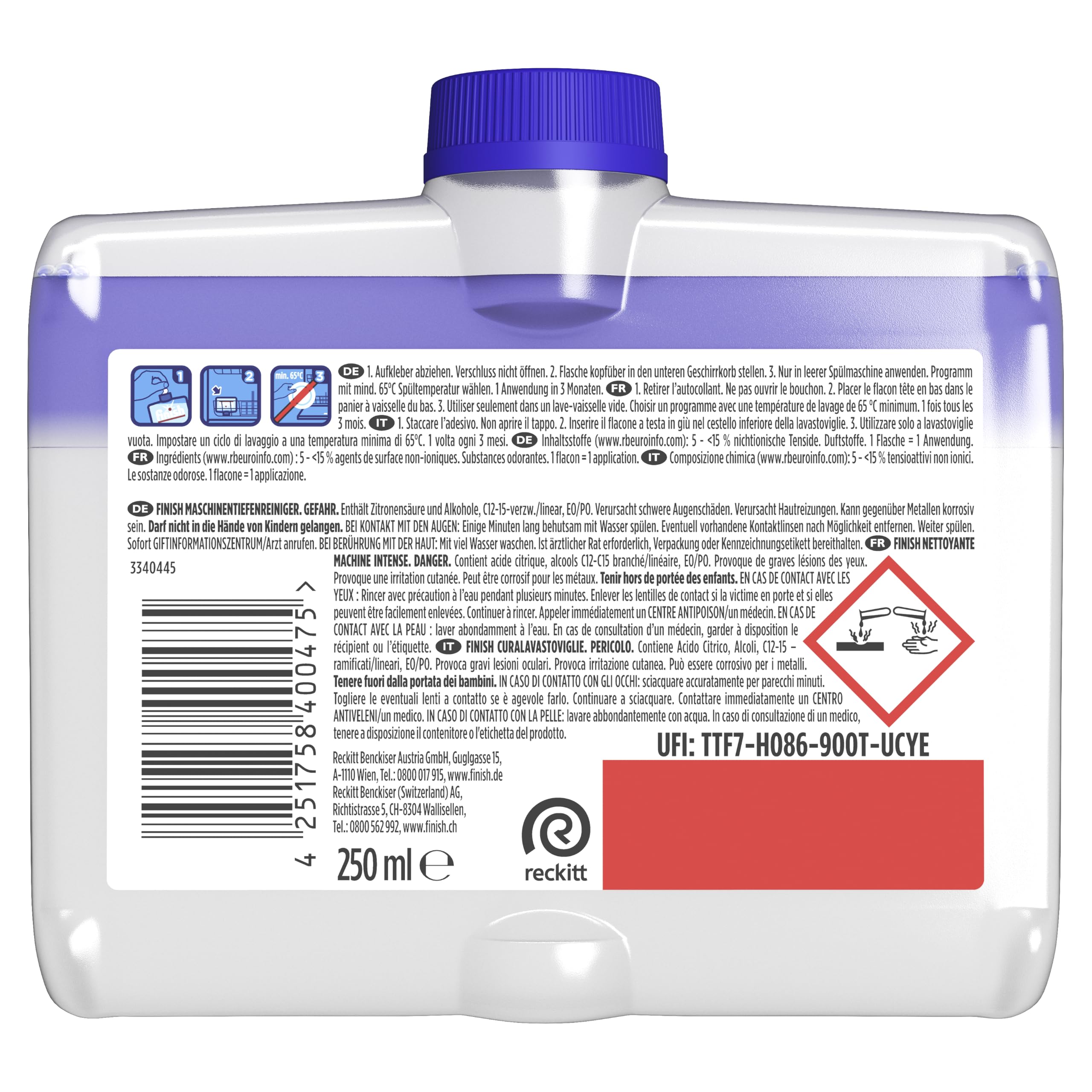 Finish Maschinentiefenreiniger 250 ml – Ansicht 3
