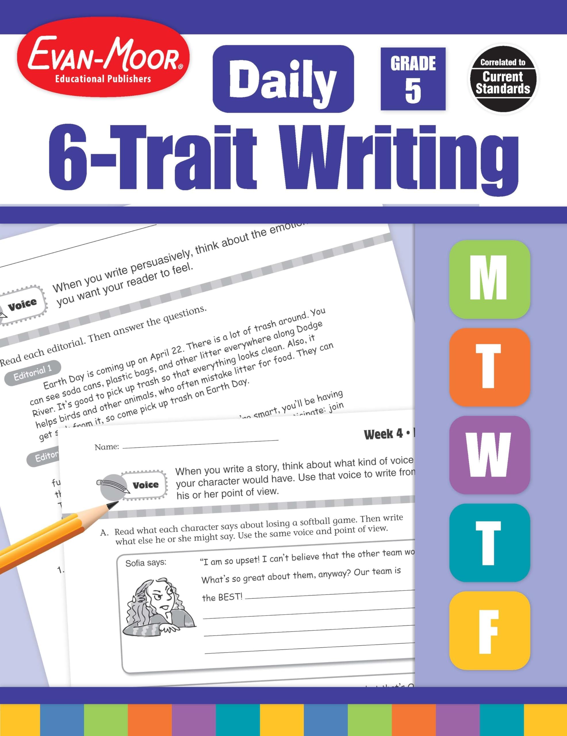 Daily 6-Trait Writing Grade 5