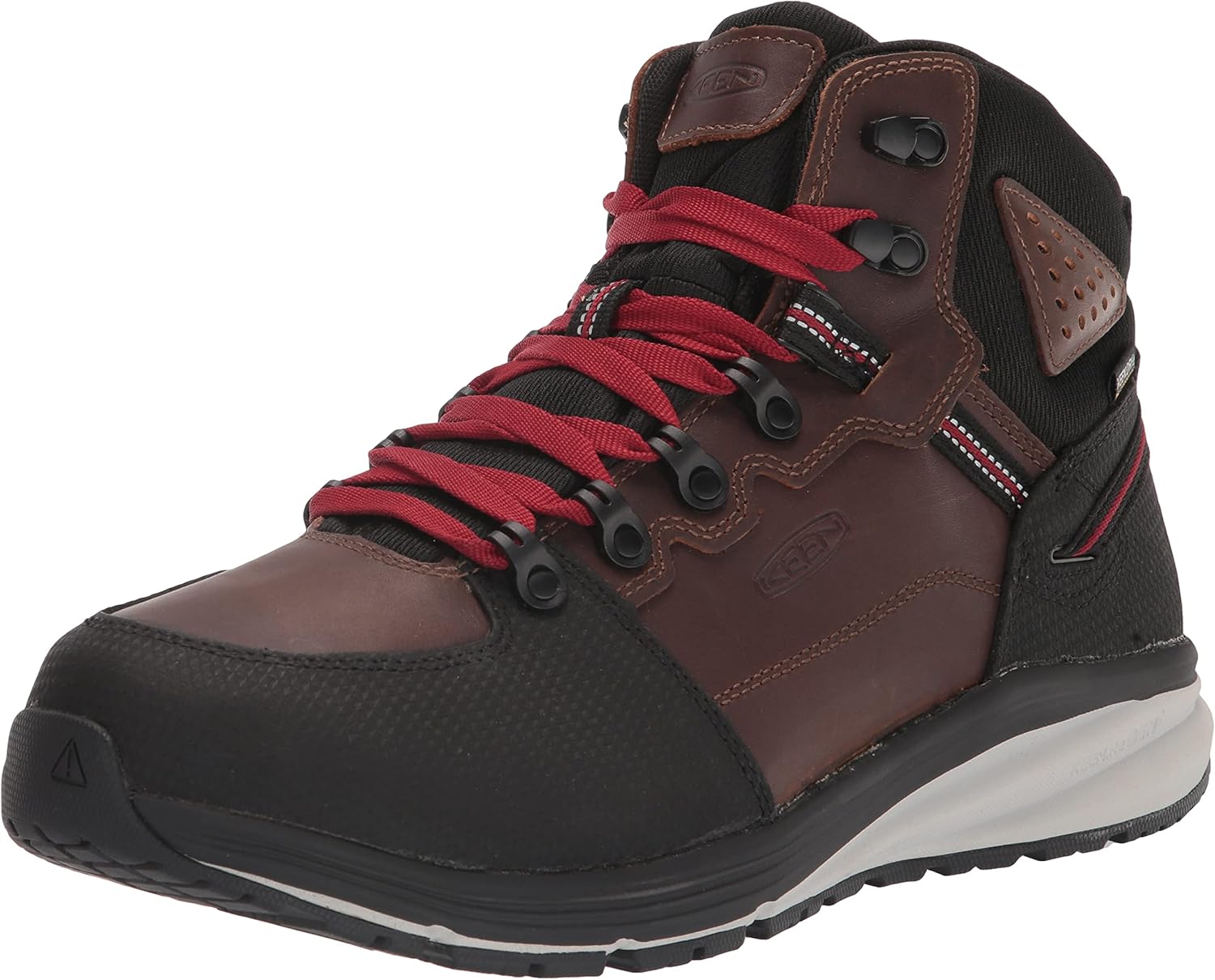 KEEN Utility Men's Red Hook Mid Height Soft Toe Waterproof Warehouse Work Boots