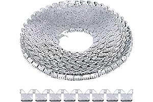 Thin Metal Strips Upholstery Tack Strip Three-Tooth Furniture Repair