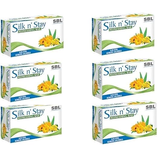 Silk Stay Soap 75g Pack of 6