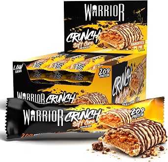 Warrior Crunch Soft Core High Protein Bar 12 x 64g
