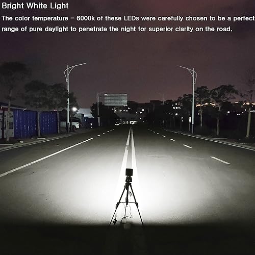 Miniatura 8 de Luz LED de 4 pulgadas para conducción de inundación, impermeable, luces auxiliares para automóvil, 4 x 4, todoterreno, SUV, remolque, camión,