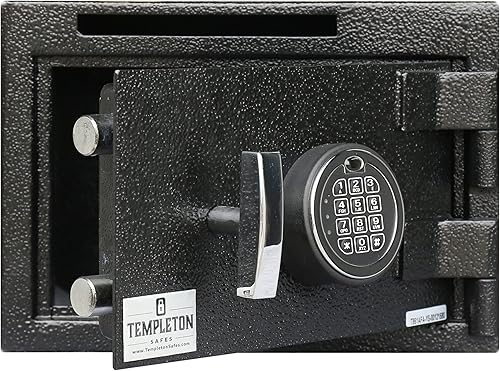 Miniatura 9 de T864 Caja fuerte de depósito pequeño con teclado multiusuario y respaldo de llave