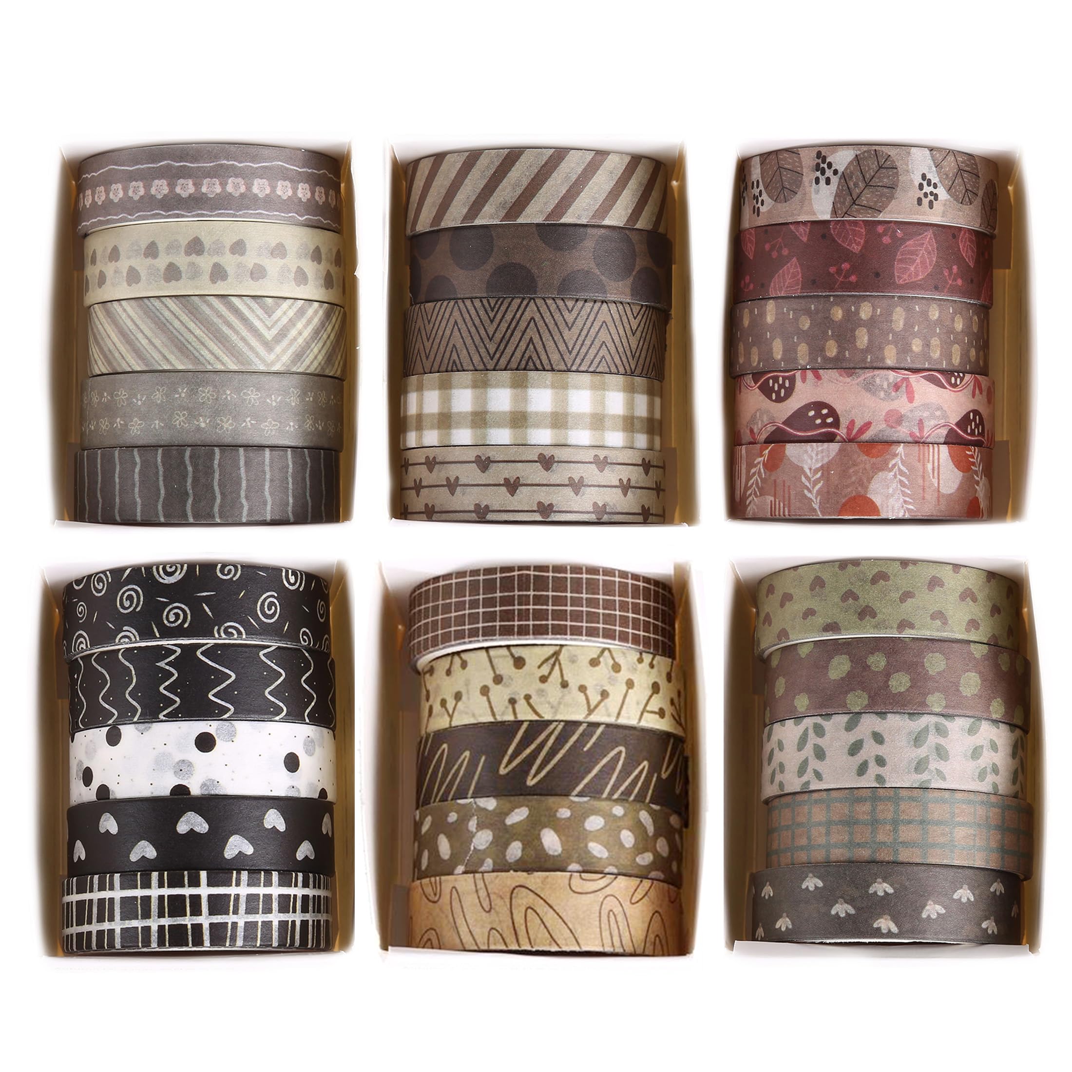 320 Printable WASHI TAPE STRIPS Variety Pack | Mega Bundle Of 320 Printable Washi Tapes, Printable Junk Journal Elements, Printable Strips