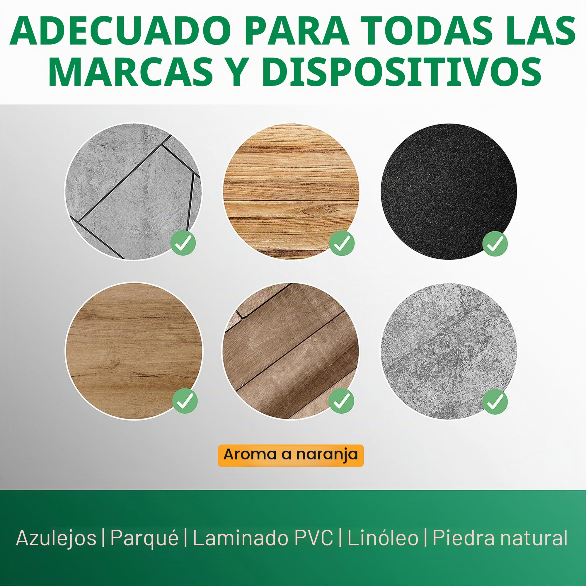 BiOHY Limpiador de suelos para robot de limpieza con aroma a naranja (bidón de 10 litros) | detergente concentrado para todos los robots limpiadores y aspiradores con función húmeda | brazo de espuma