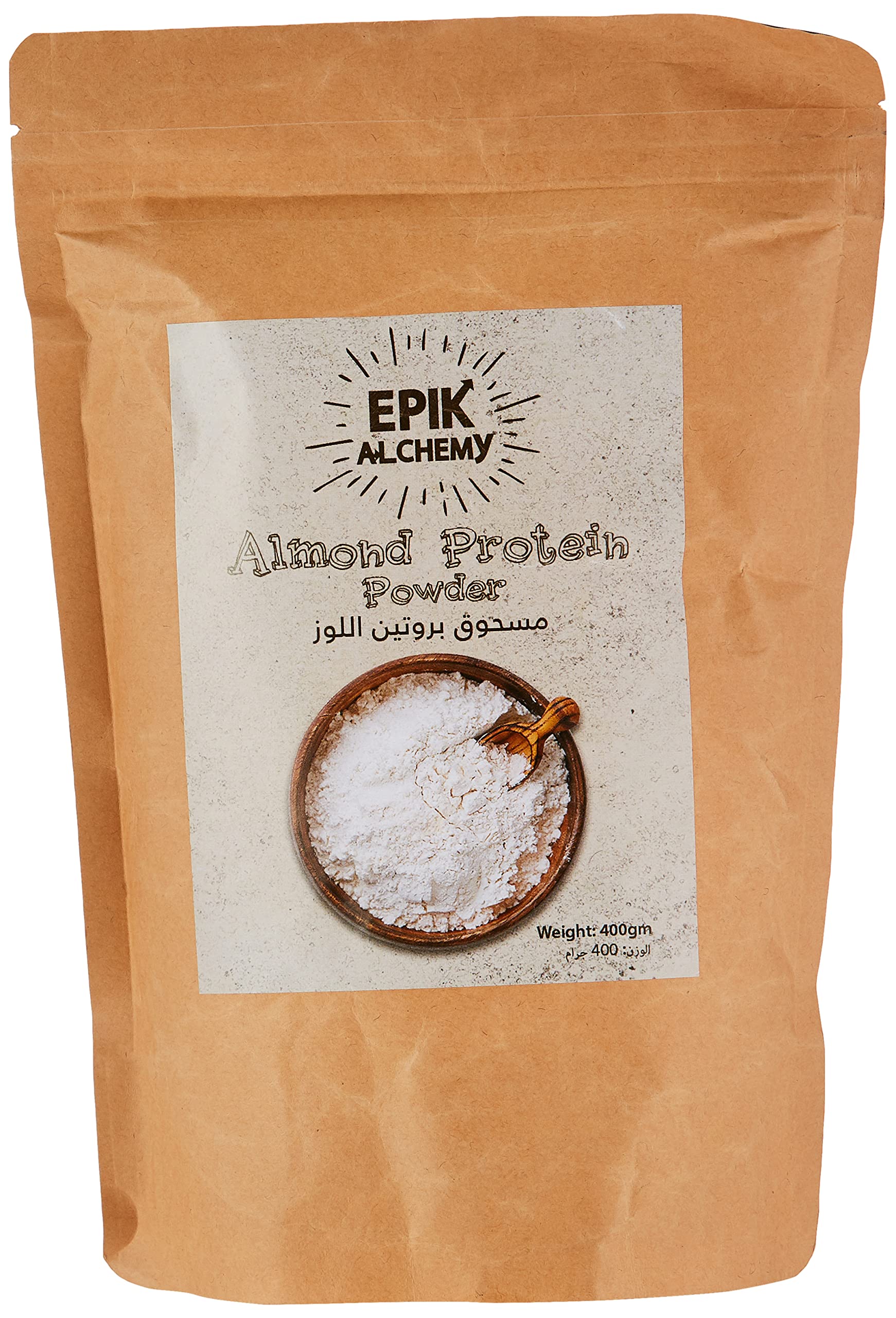EPIK ALCHEMY ALMOND PROTEIN POWDER 400GM