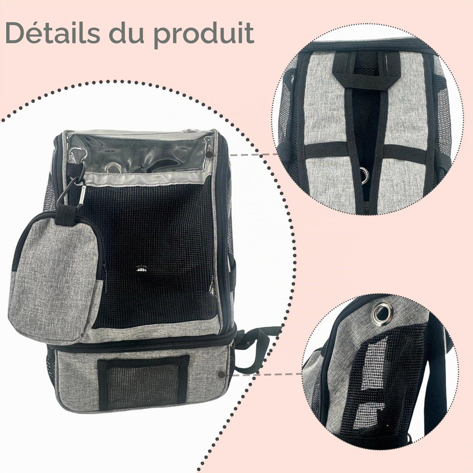 Sac à Dos de Transport Haut de Gamme pour Concentrateurs D'oxygène, Léger et Pratique, Conçu pour Transporter Des Appareils D'oxygénothérapie
