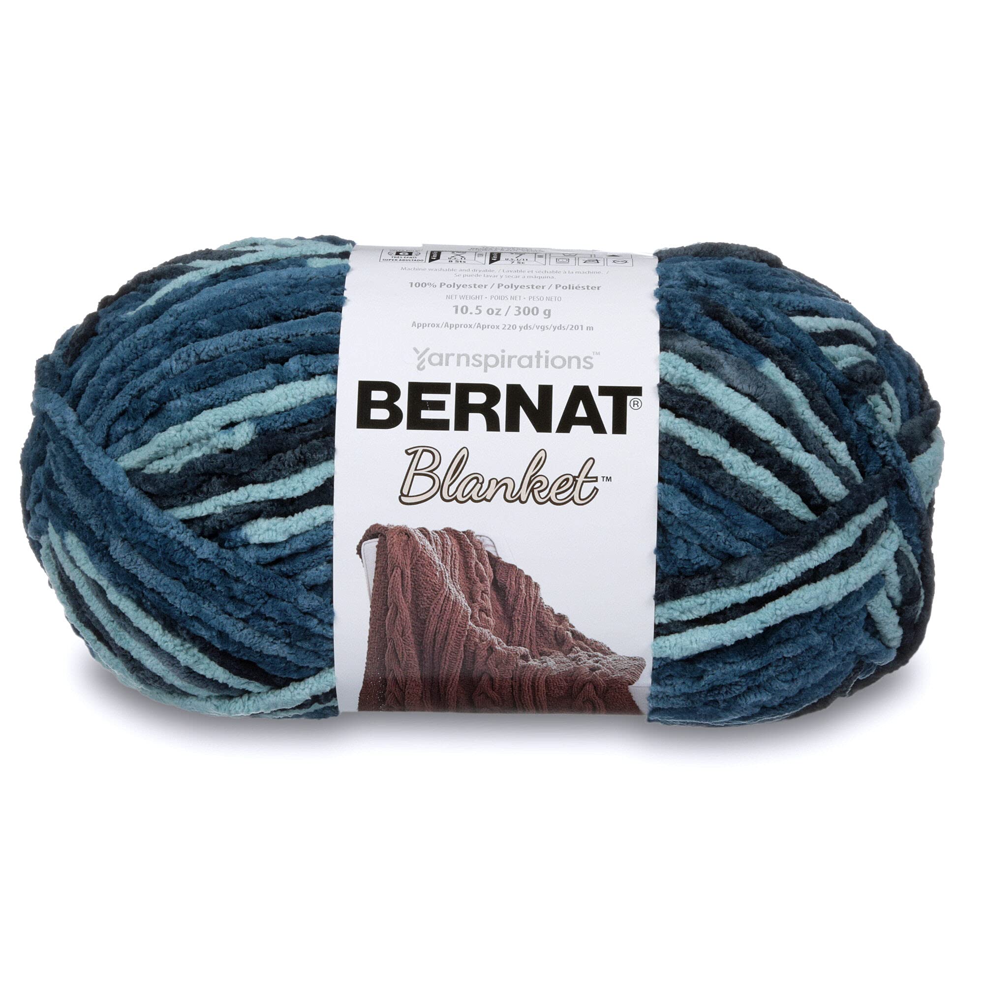 Bernat Blanket 300g - Teal Dreams
