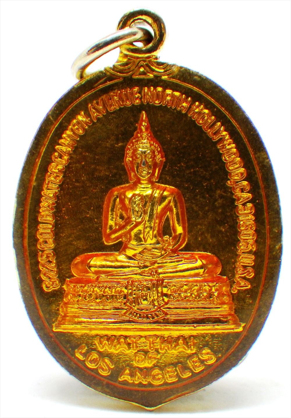 タイのお守りプラクルアン /タイの有名な坐像仏のプラクルアン