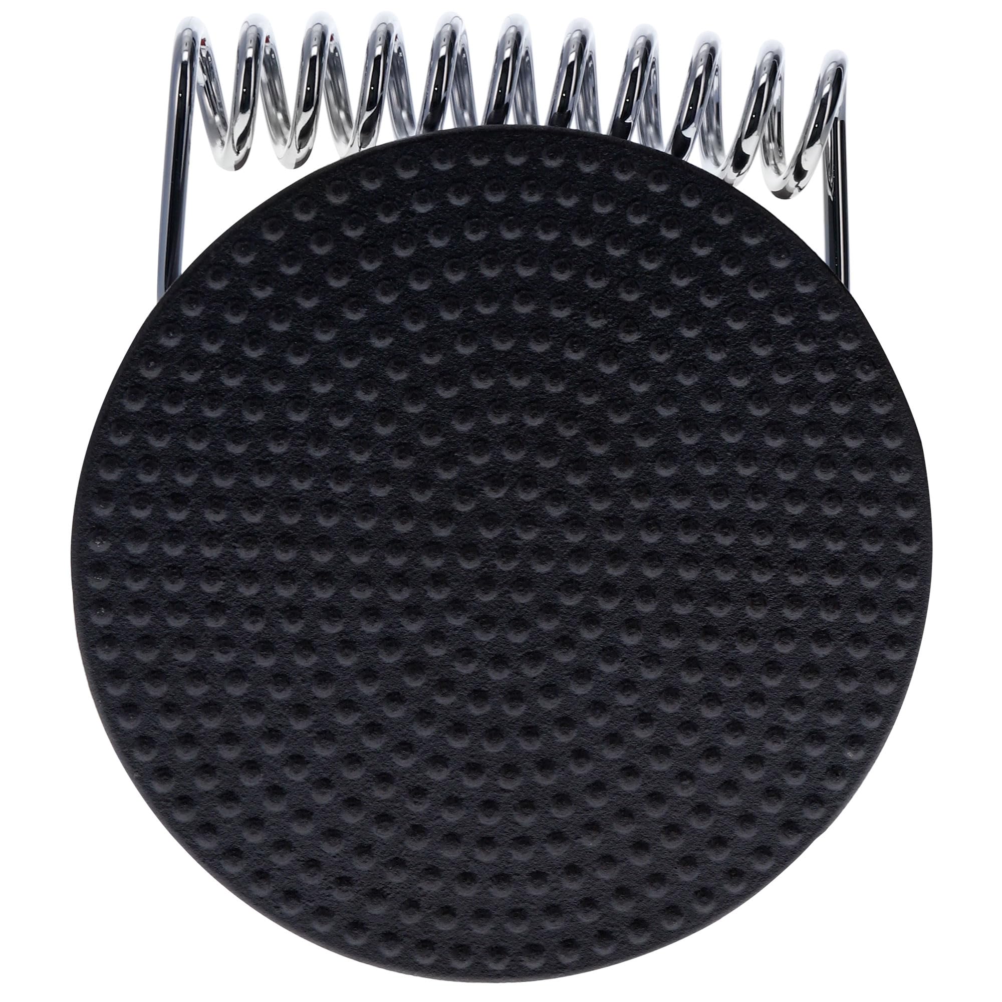 VICTORIA Smash Burger Press, Pressa per Hamburger in Ghisa Stagionata 16,5 cm per Carne da Barbecue, Manico Resistente al Calore, Senza PTFE