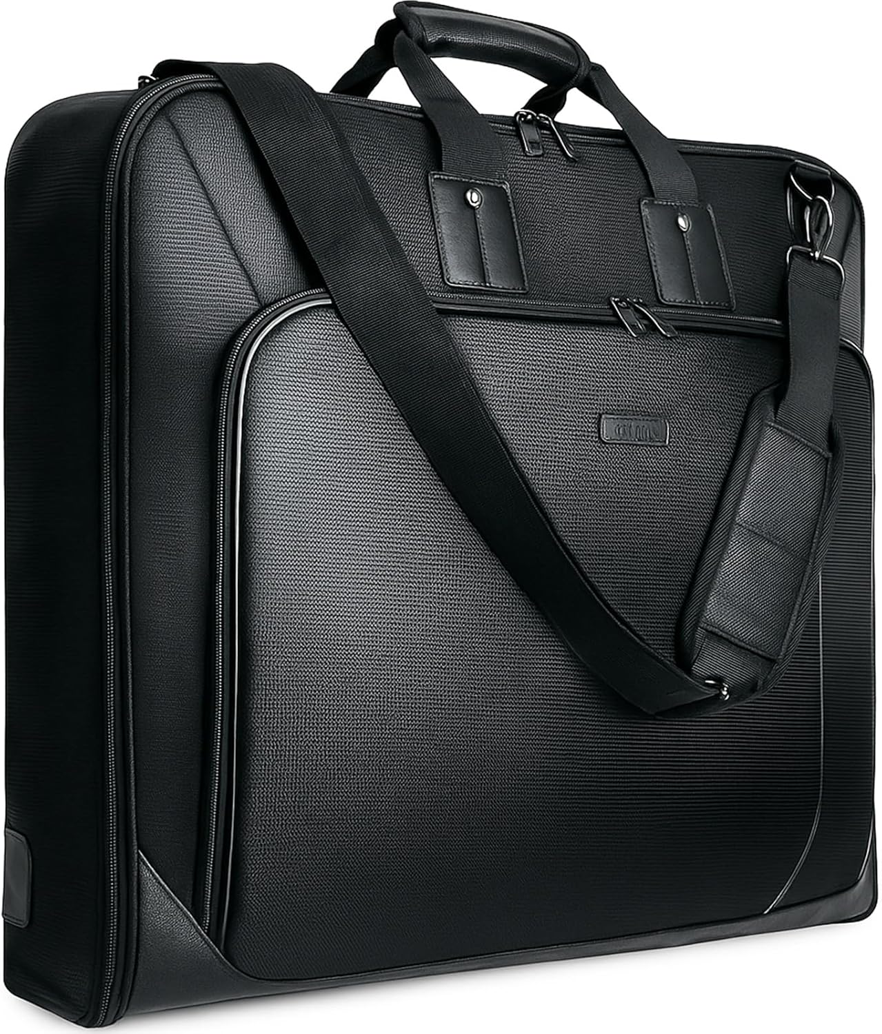 Noozion Garment Bag for Travel, Large Carry On Suit Bag for Business Up to 3 Suits, Wrinkle Free Garment Bag for Hanging Clothes with Shoulder Strap, Laptop Compartment, and Wet-Dry Pocket