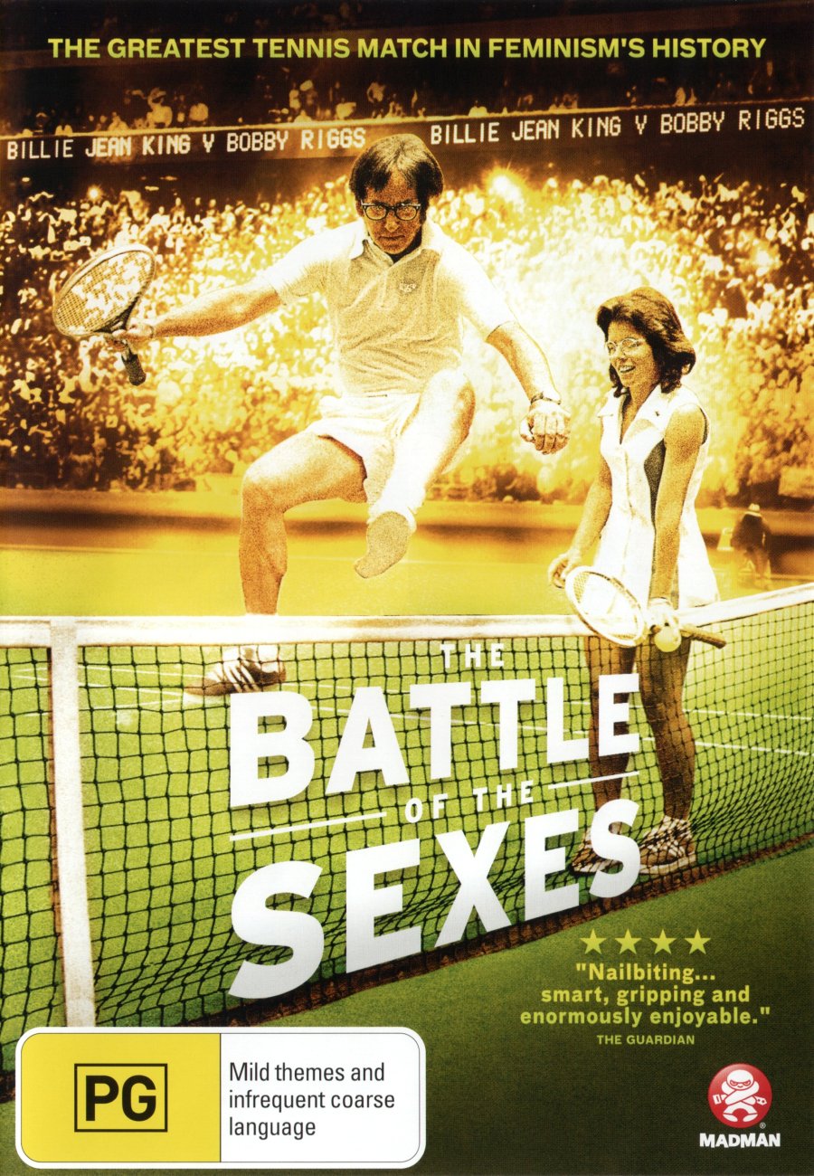The Battle of the Sexes DVD Región 4 Edición Australiana Formato PAL