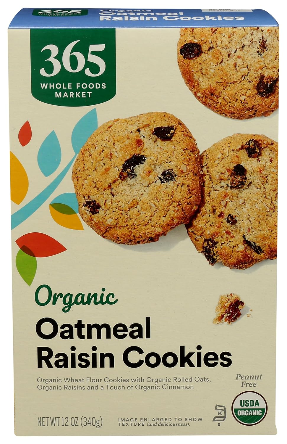 365 by Whole Foods Market, Cookie Oatmeal Raisin Organic, 12 Ounce 365 by Whole Foods Market, Cookie Oatmeal Raisin Organic, 12 Ounce