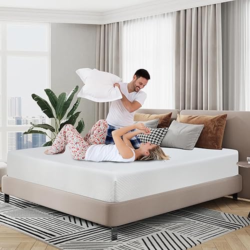 Miniatura 67 de CertiPUR-US - Colchón individual de espuma viscoelástica de gel de 5 pulgadas en una caja, colchón de cama cómodo transpirable de resorte de firmeza