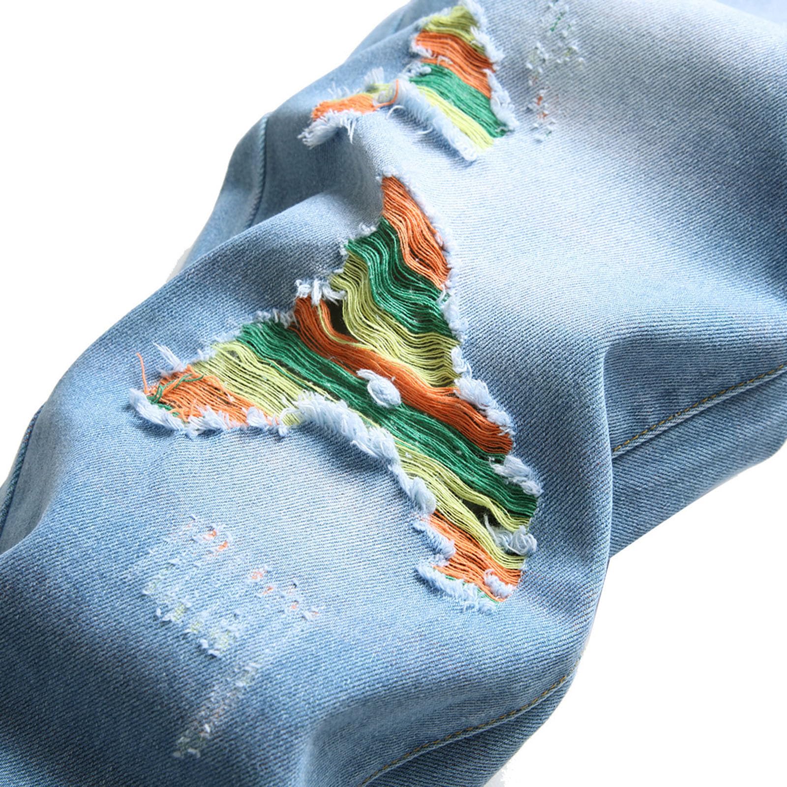 Genérico Pantalones De Mezclilla Ajustados para Hombre Pantalones De Chándal para Hombre Estilo Casual Ajuste Regular Cómodos Uso Diario Vaqueros Corte Ajustado Prenda Deportiva Pantalón Chándal