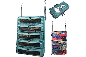 Pack Gear Hanging Suitcase Organizer - A Convenient Travel Companion